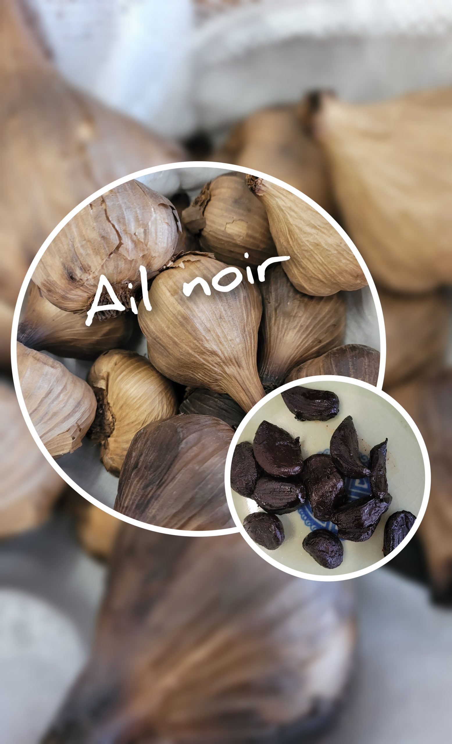 Ail noir fermenté